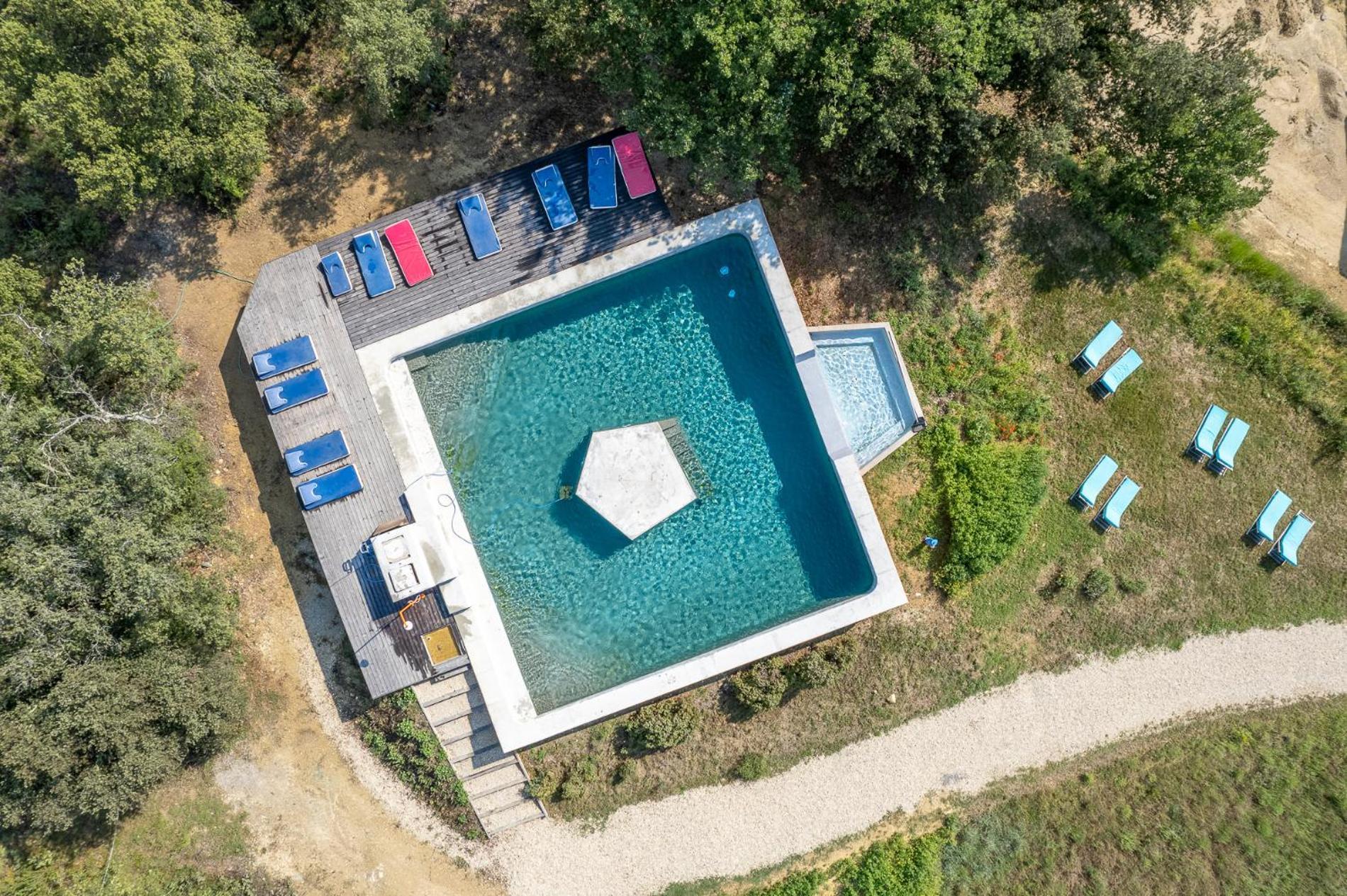 Domaine La Ferme Hi Bride Bed & Breakfast Villelaure Bagian luar foto